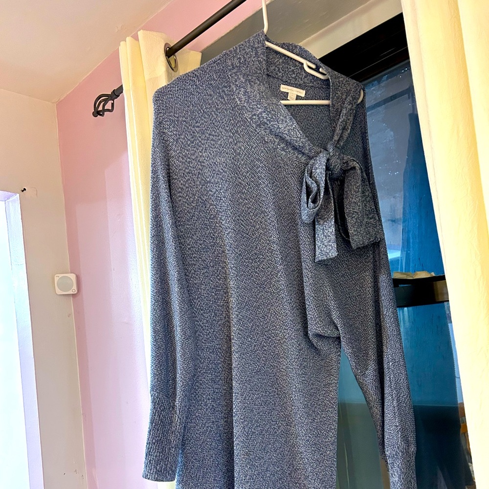 Off the shoulder light blue dress